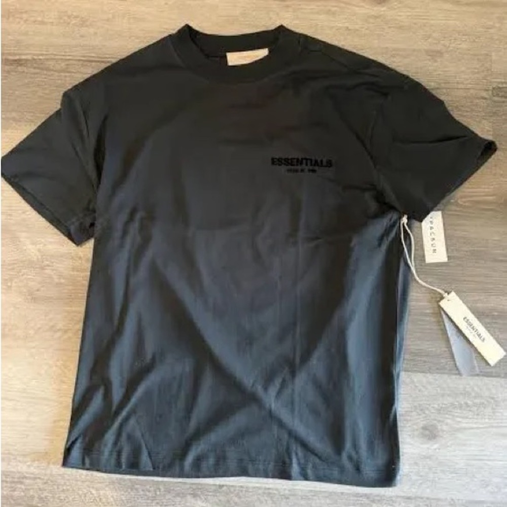 Essentials Black T-Shirt for Men